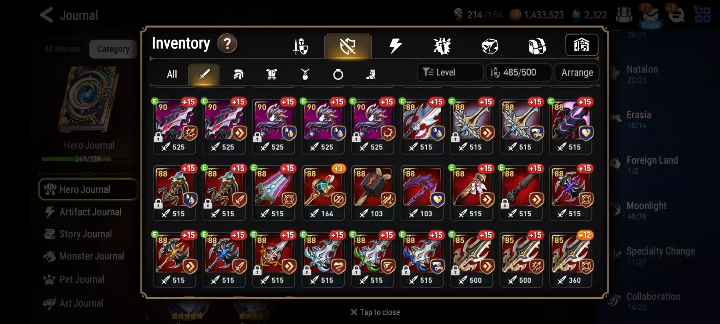 Ảnh Asia stove gmail 180 gear 90 Acc mid game 18ml không tính ainz 14/23 collab Chờ bride dragon senya ra mắt là hốt. Lá acc khá ít Nhiều skin rta có cả biseria mùa trước.